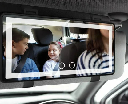 Miroir LED pare-soleil voiture