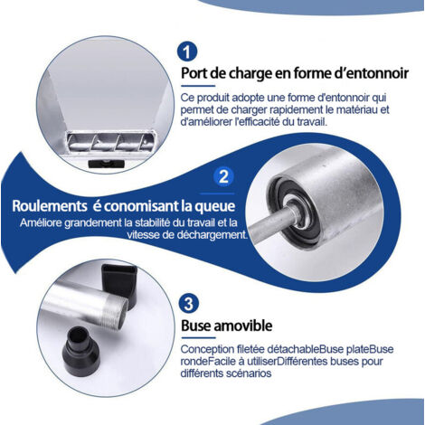 Pistolet à Enduit Électrique