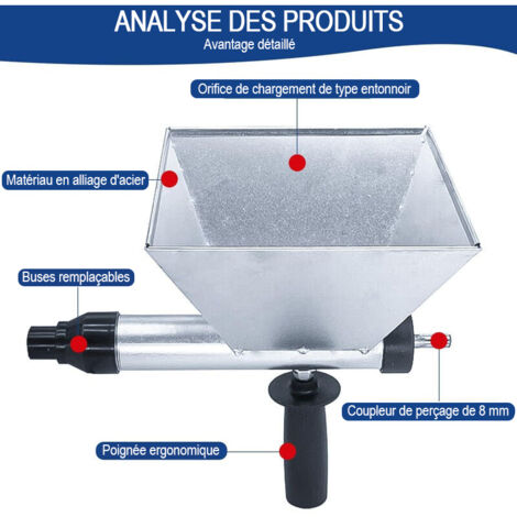 Pistolet à Enduit Électrique