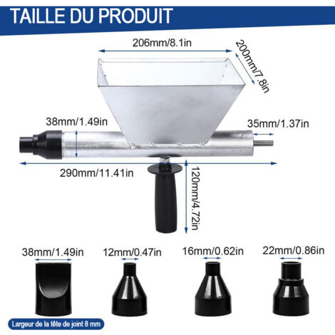 Pistolet à Enduit Électrique