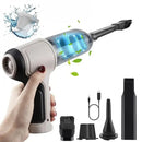 Mini Aspirateur Portable 4-en-1 pour Voiture et Maison