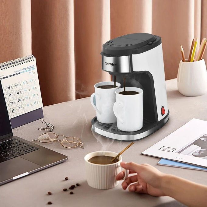 Machine à Café Filtre 2 Tasses SONIFER SF-3540