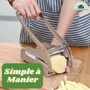 Coupe-Frites Manuel en Acier Inoxydable