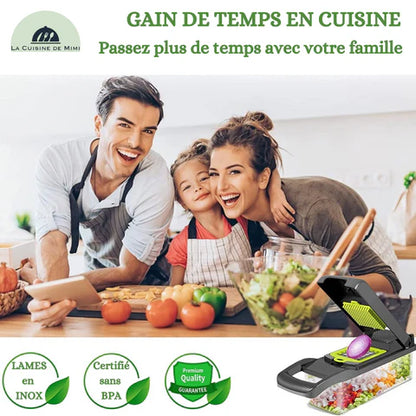 Coupe-Légumes Multifonction 22 Pièces | TK