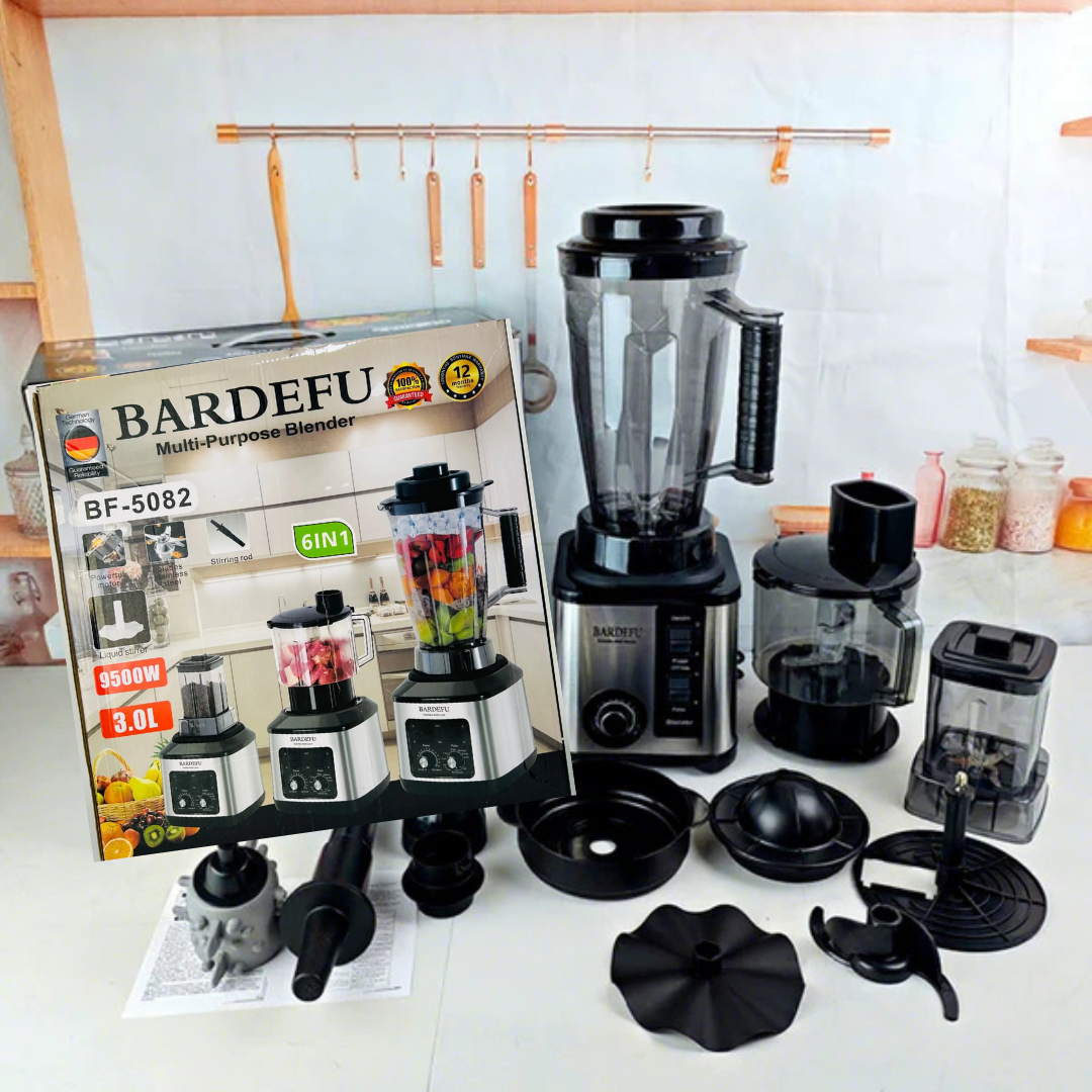 Blender Multifonction 6 en 1 BARDEFU BF-5012