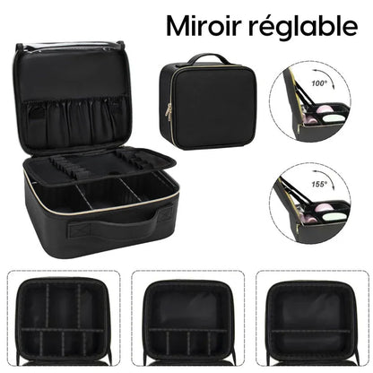 Trousse de Maquillage LED Professionnelle