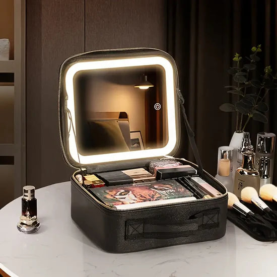 Trousse de Maquillage LED Professionnelle