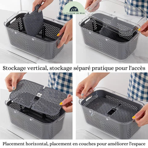 Coupe-Légumes Multifonction 22 Pièces | TK