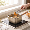 Kit de cuisson 4 en 1 en acier inoxydable – Friture, ébullition, vapeur et cuisson