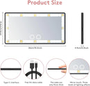 Miroir LED pare-soleil voiture