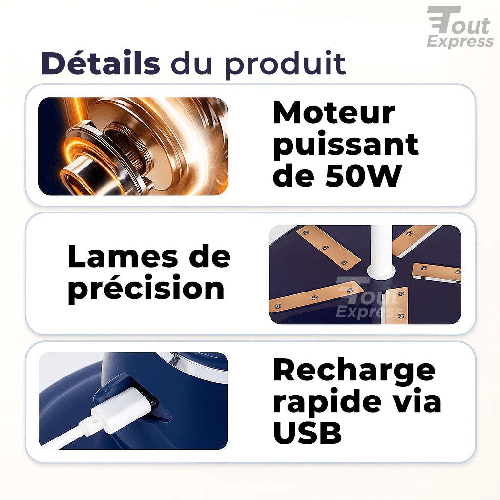 Éplucheur Électrique Automatique pour Fruits et Légumes