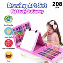 Kit de Dessin pour Enfants — 208 Pièces