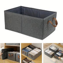 Boîte de rangement pliable avec couvercle transparent