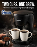 Machine à Café Filtre 2 Tasses SONIFER SF-3592