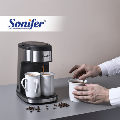 Machine à Café Filtre 2 Tasses SONIFER SF-3540