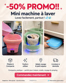 Mini Machine à Laver Pliante Multifonction