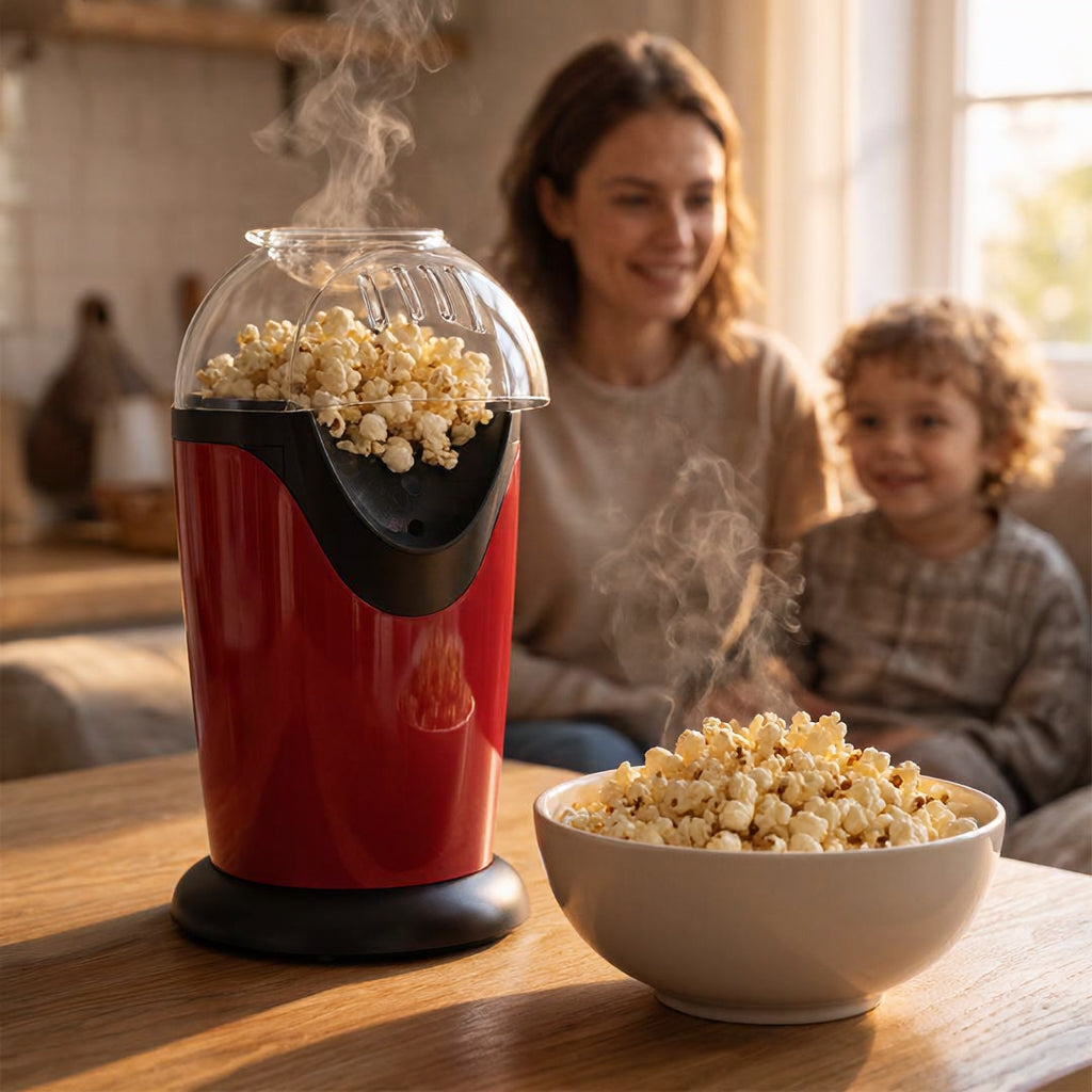Machine à Popcorn Sans Huile – Popcorn Maison en Quelques Minutes