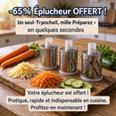 Trancheuse Manuelle de Légumes Multifonction + Éplucheur OFFERT