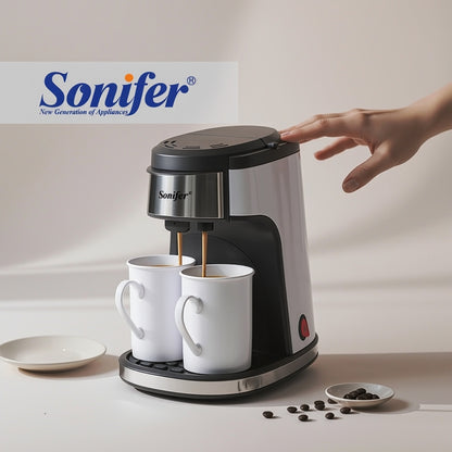 Machine à Café Filtre 2 Tasses SONIFER SF-3540