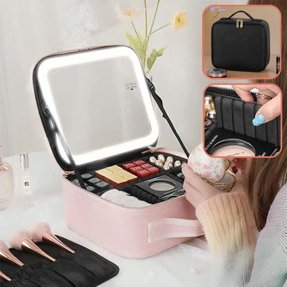 Trousse de Maquillage LED Professionnelle