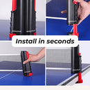 Kit de Tennis de Table Portable