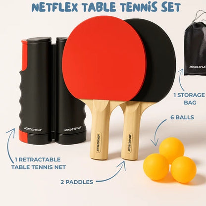 Kit de Tennis de Table Portable