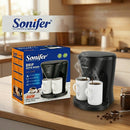 Machine à Café Filtre 2 Tasses SONIFER SF-3592