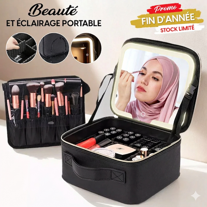 Trousse de Maquillage LED Professionnelle
