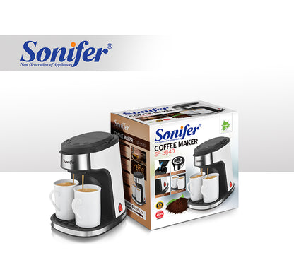 Machine à Café Filtre 2 Tasses SONIFER SF-3540