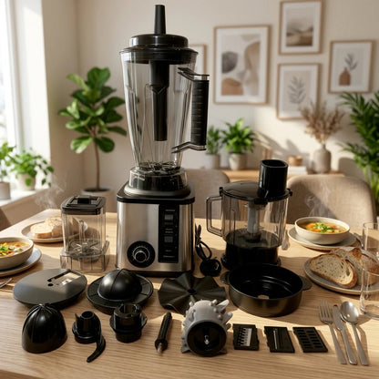 Blender Multifonction 6 en 1 BARDEFU BF-5012