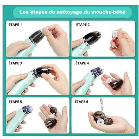 ASPIRATEUR NASAL ÉLECTRIQUE POUR ENFANTS