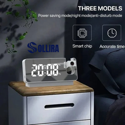 Horloge de Projection Multifonction