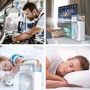 Ventilateur Rechargeable avec Refroidissement d’Air