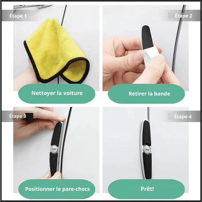 Protection de Portière Voiture Premium (4 pièces)