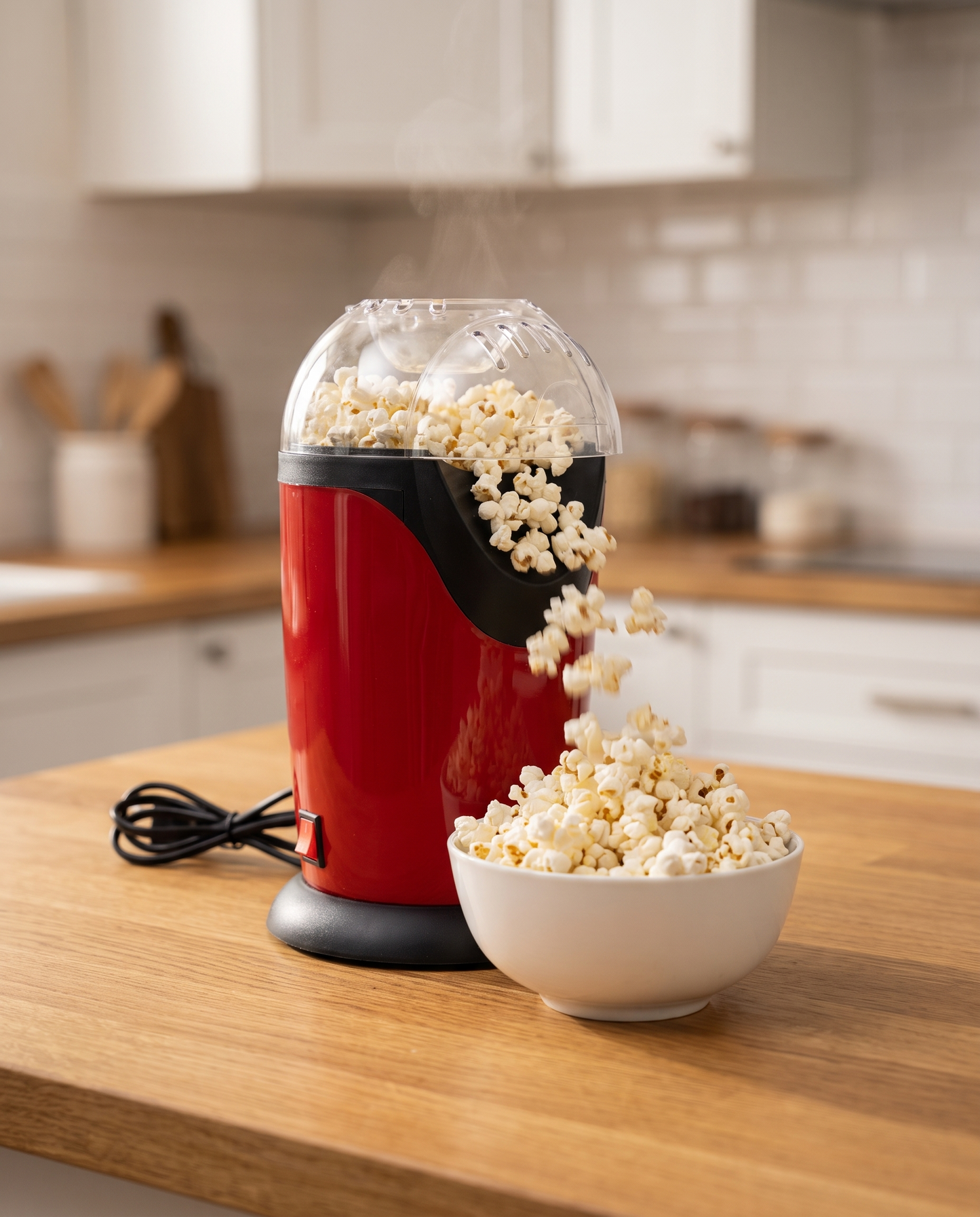 Machine à Popcorn Sans Huile – Popcorn Maison en Quelques Minutes