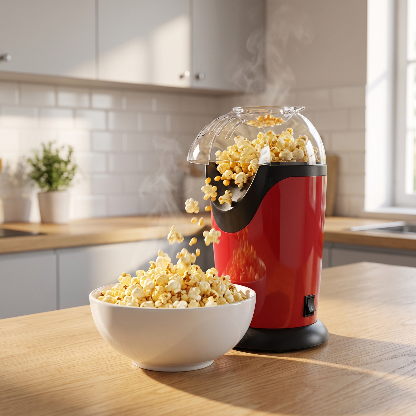 Machine à Popcorn Sans Huile – Popcorn Maison en Quelques Minutes