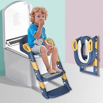 Siège de Toilette + Marchepied pour Enfant