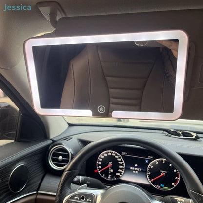 Miroir LED pare-soleil voiture
