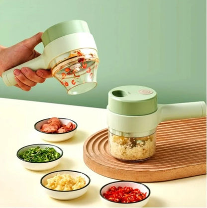 Coupe-légumes électrique 4 en 1