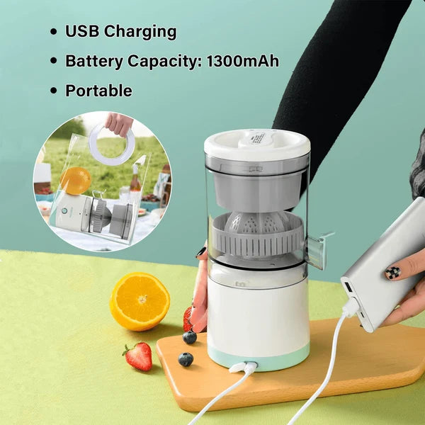 Presse-Agrumes Électrique Rechargeable USB